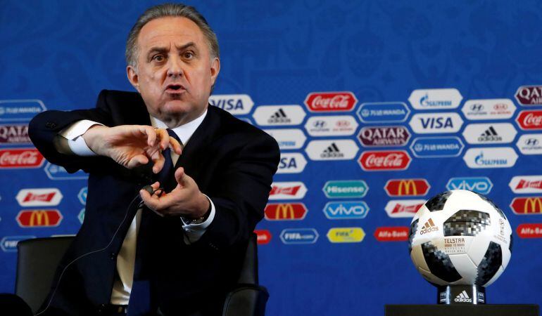 Vitaly Mutko, ministro de Deporte de Rusia.