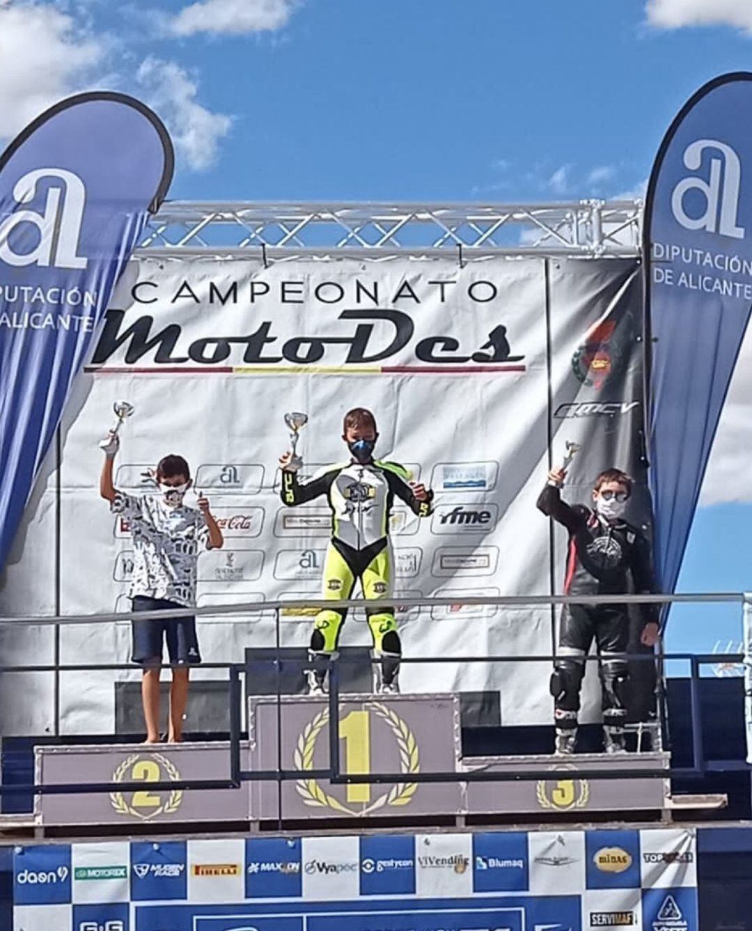 Joel Valero subió al podio tras un intenso fin de semana