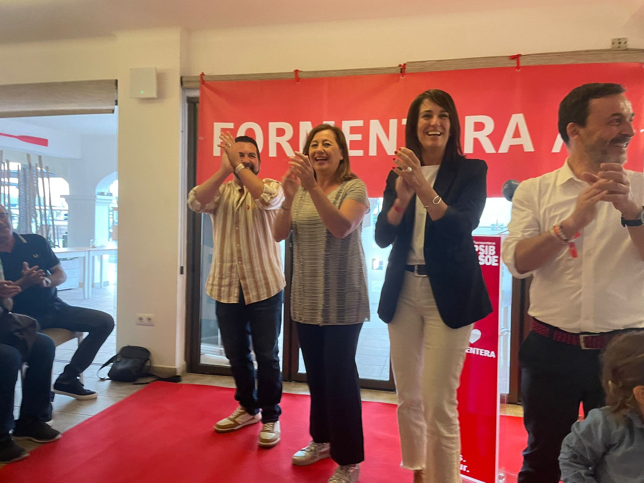 Acto del PSOE en Formentera