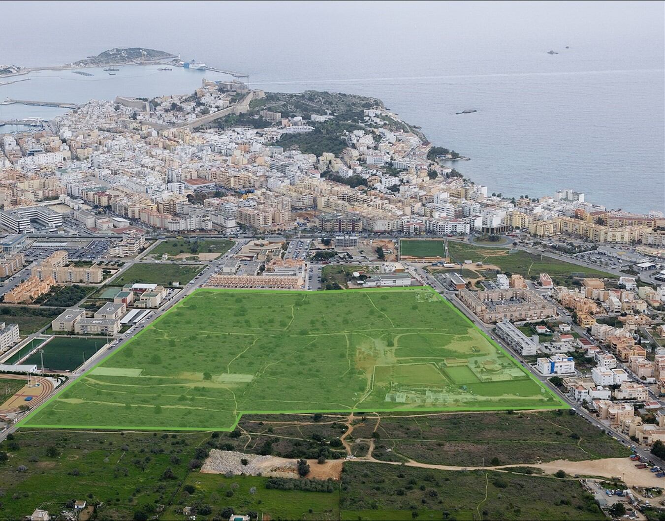 Imagen de la zona de ca n'Escandell