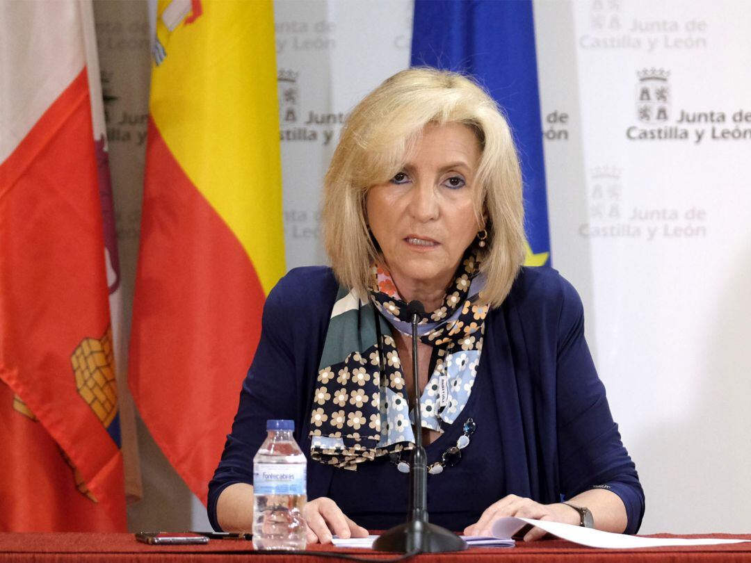 La Consejera de Sanidad, Verónica Casado