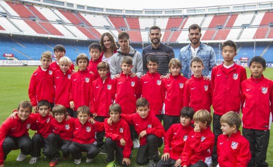 Jugadores del Atlético de Madrid en la final de &#039;Masterchef Junior 2&#039;