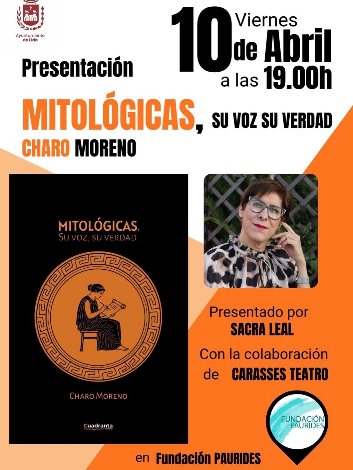 La autora propone una relectura íntima y reivindicativa de personajes como Penélope, Medea y Pandora.