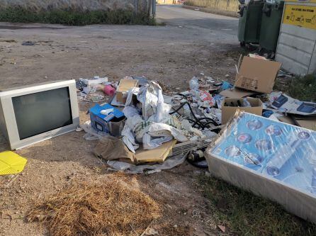 Así se encuentra la zona de la Marjaría