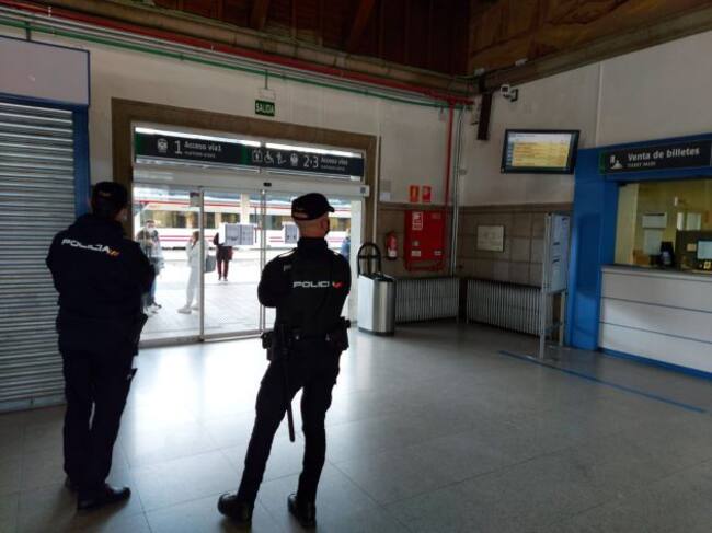Se intensifican los controles en las estaciones de tren y autobuses