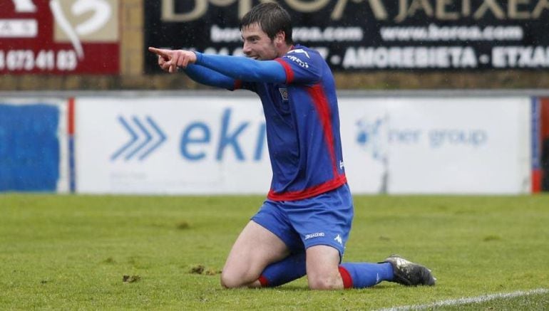 Jon Ander, en su etapa en el Amorebieta