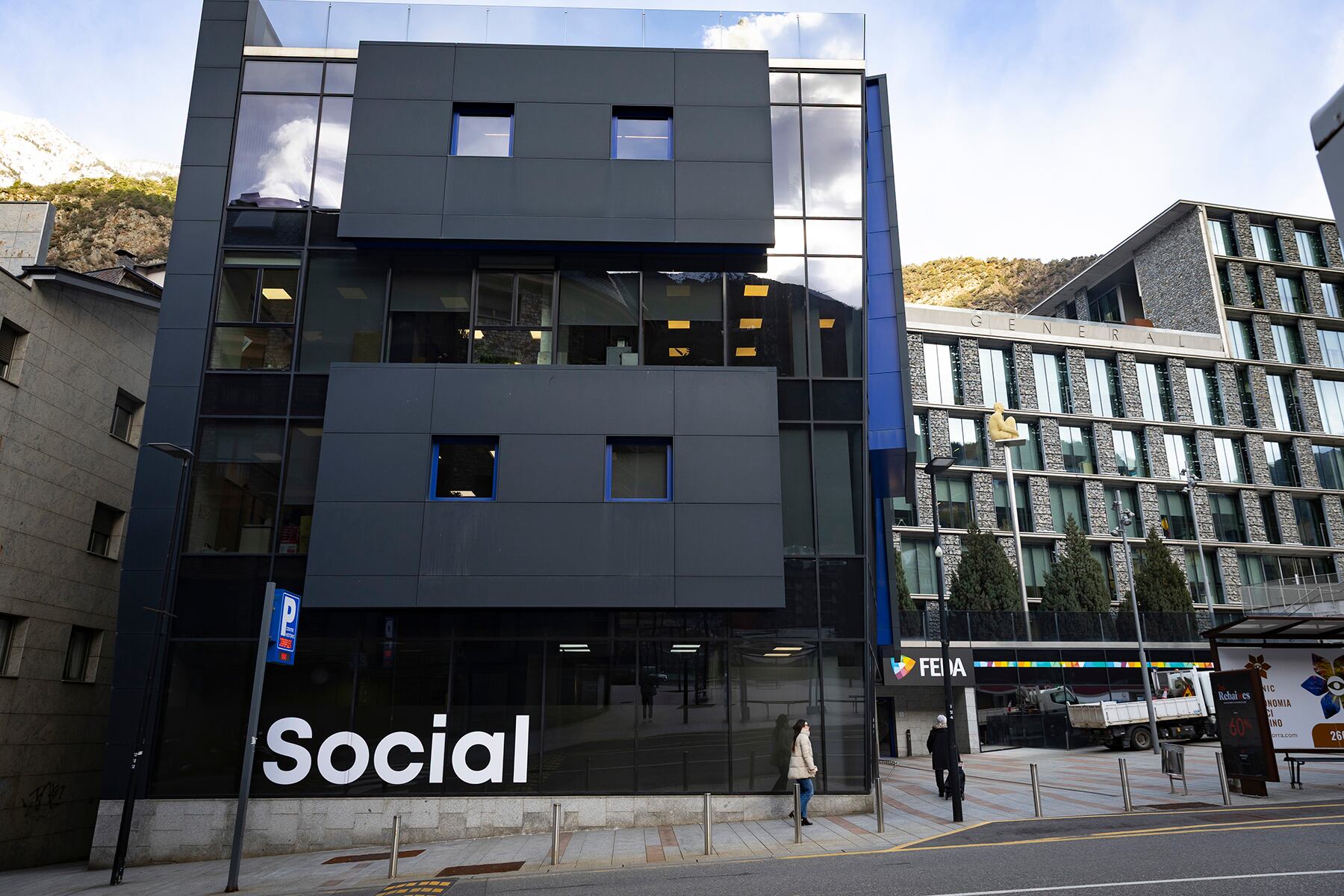 La nova seu del departament de Social del comú d'Andorra la Vella