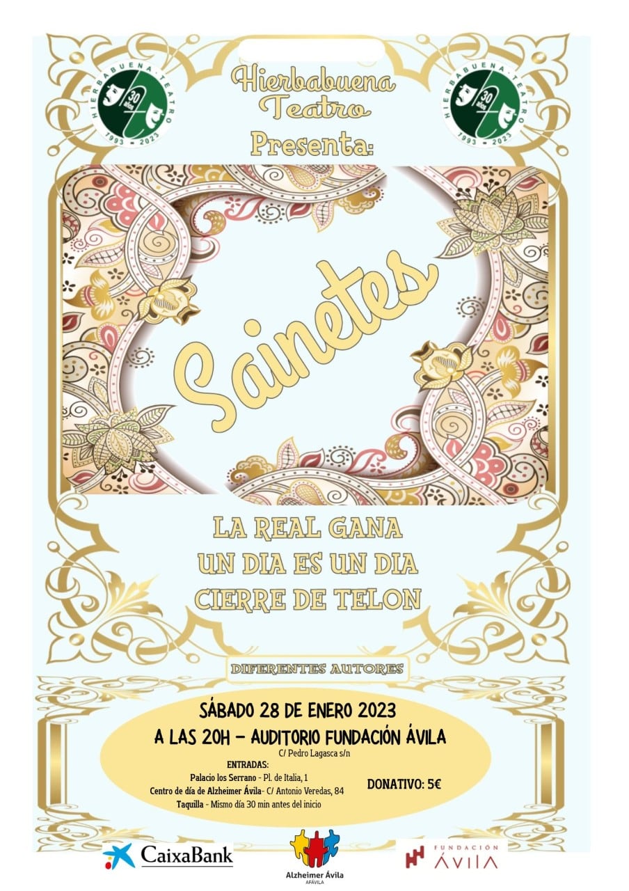 Cartel de la representación