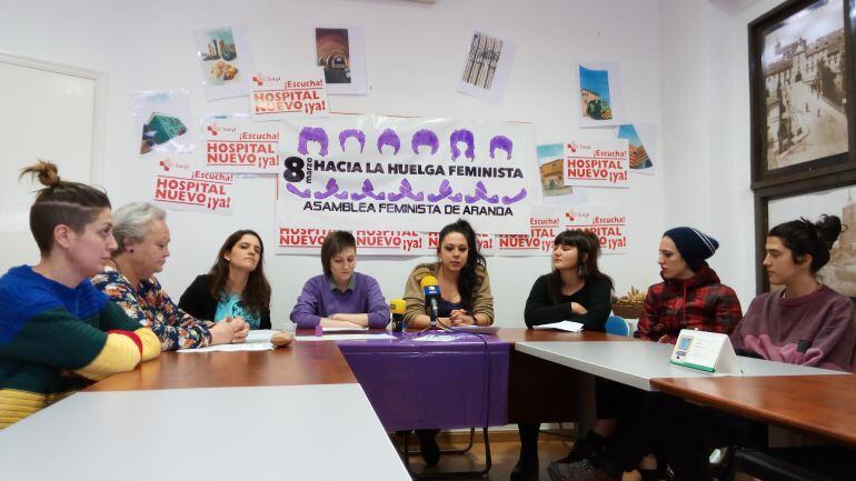 La Asamblea Feminista de Aranda secunda la Huelga Feminista y el resto de las movilizaciones del proximo 8 de Marzo