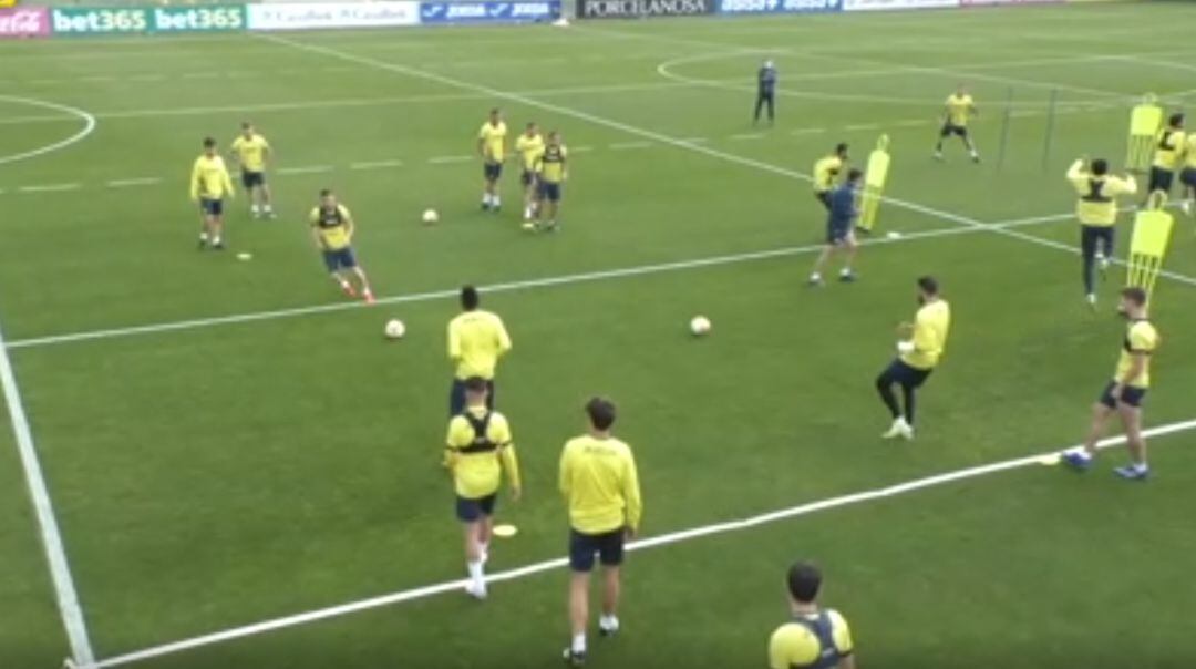 Entrenamiento del Villarreal CF