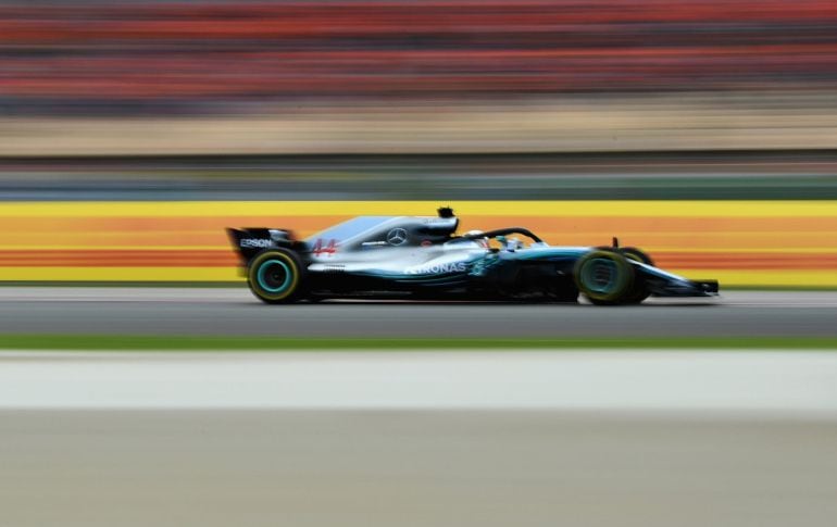 Hamilton dominó de principio a fin la carrera en Barcelona