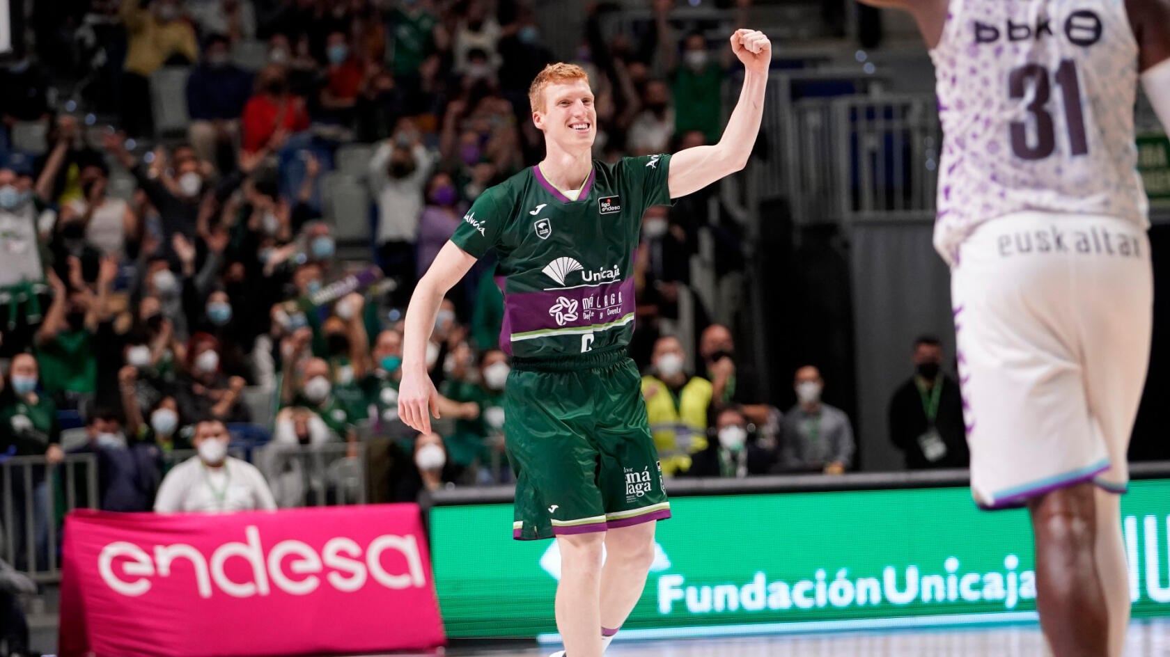 El Unicaja se enfrenta mañana al Surne Bilboa Basket en el Martín Carpena