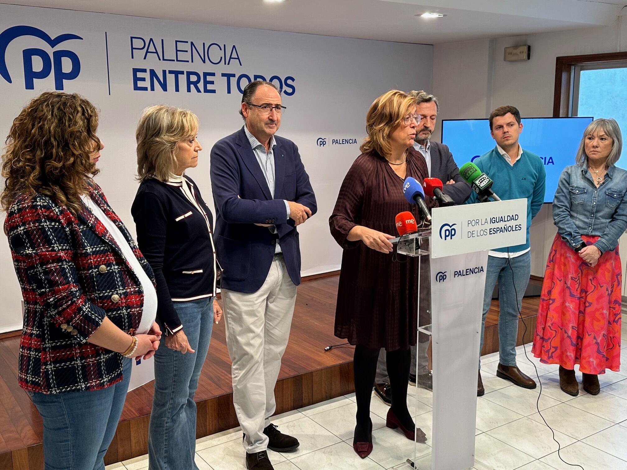 Comparecencia del PP de Palencia