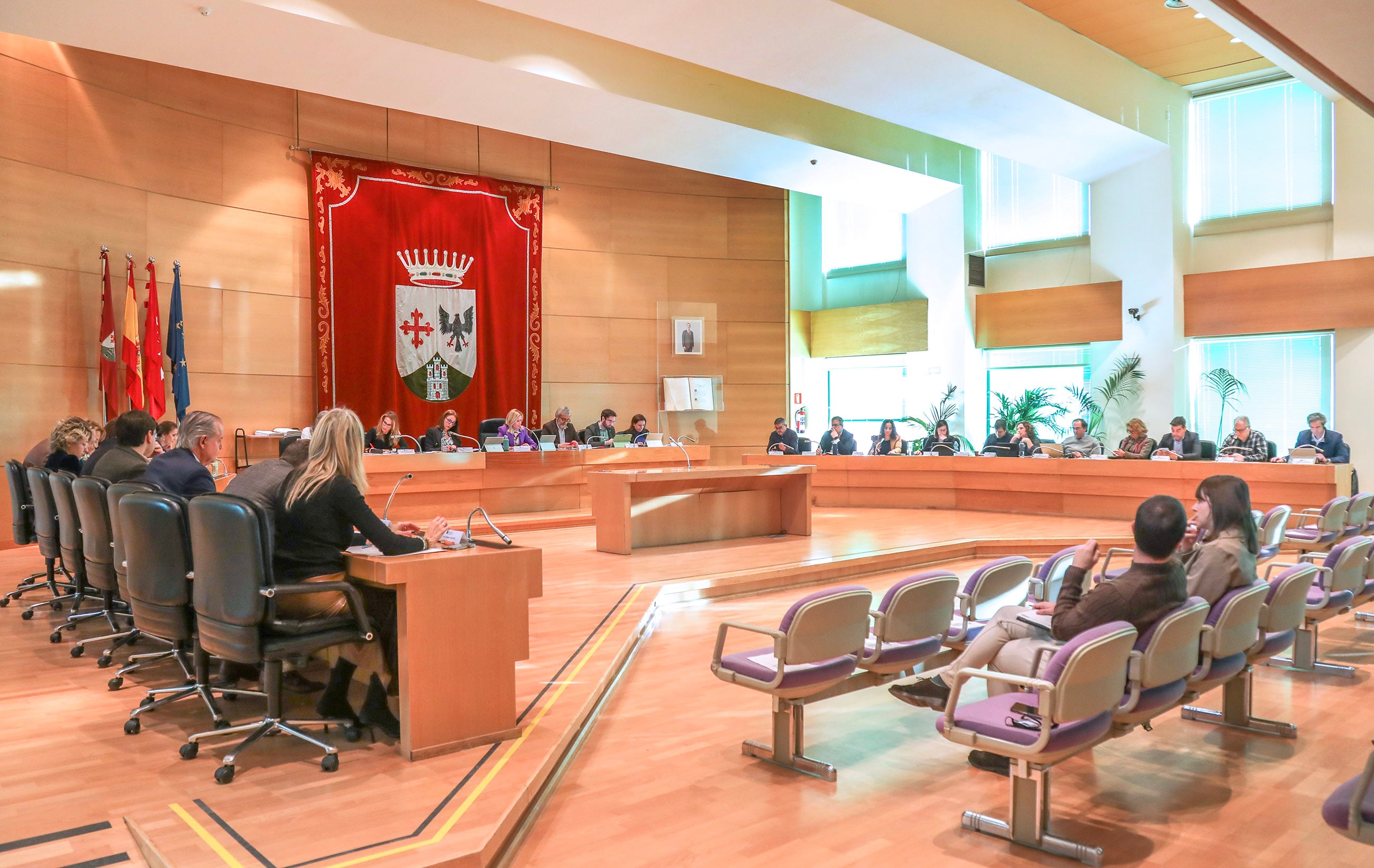 Pleno Municipal ordinario del Ayuntamiento de Alcobendas