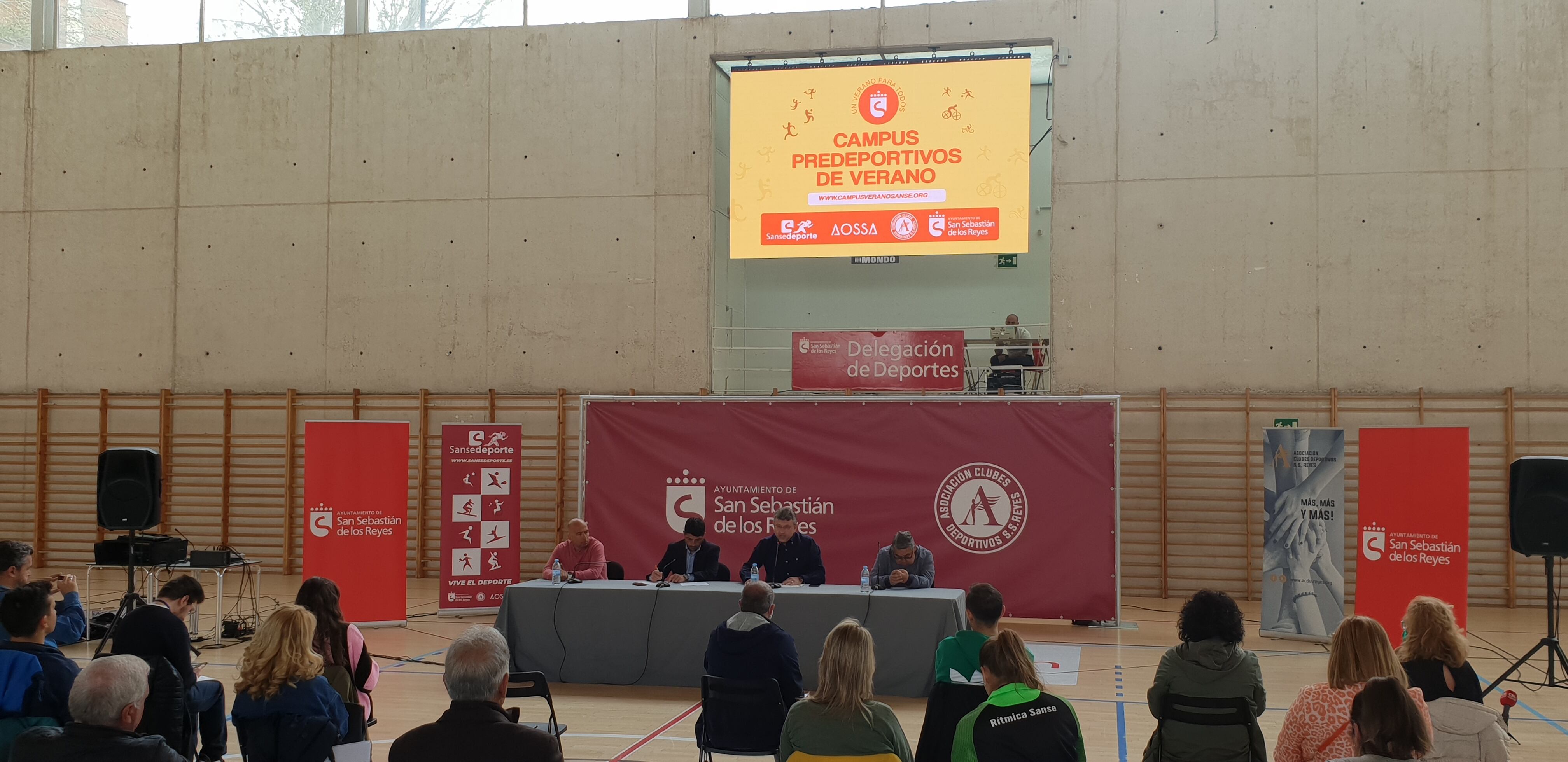 Presentación de los Campus Predeportivos de Verano de San Sebastián de los Reyes