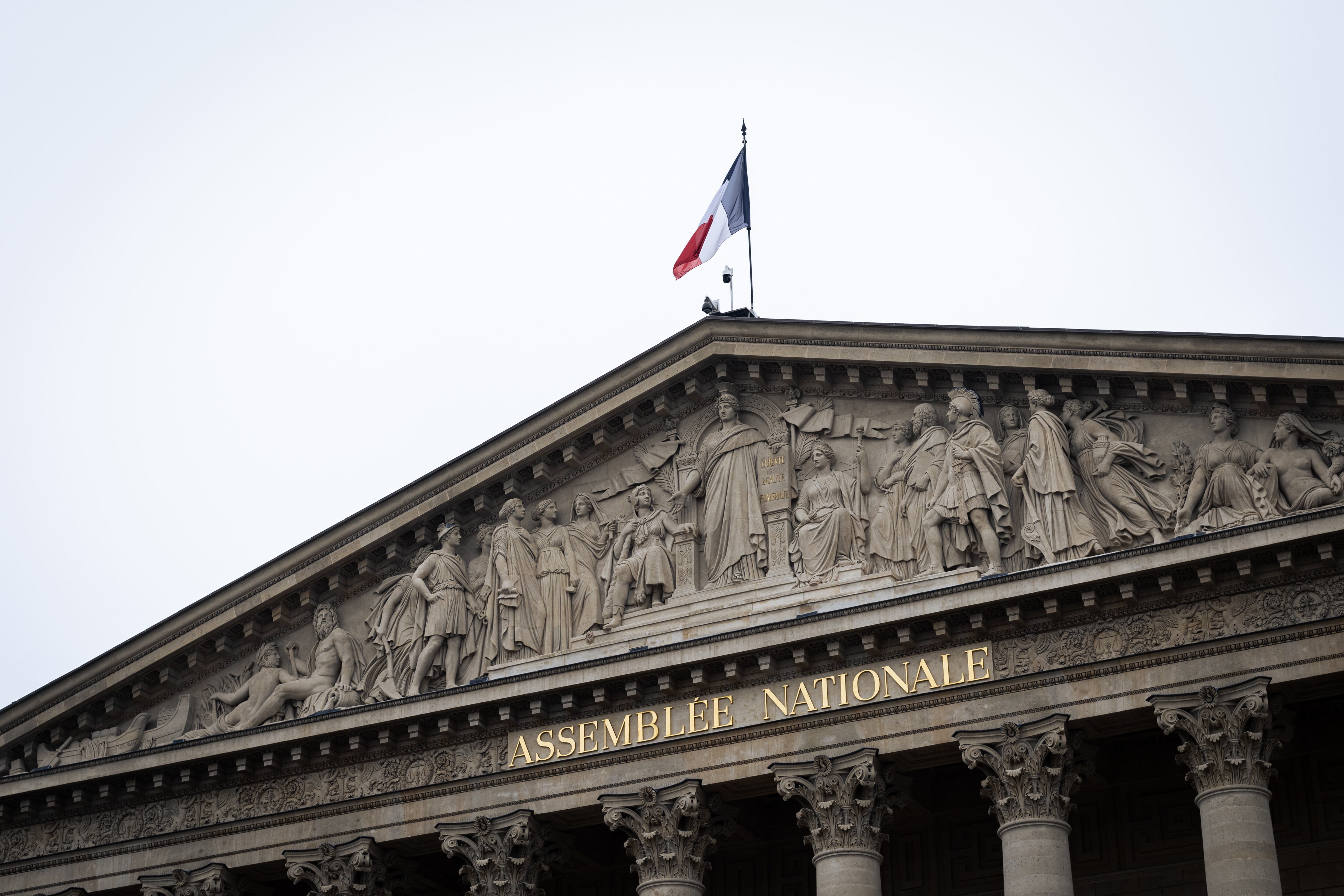 Imagen de la Asamblea Nacional francesa.
