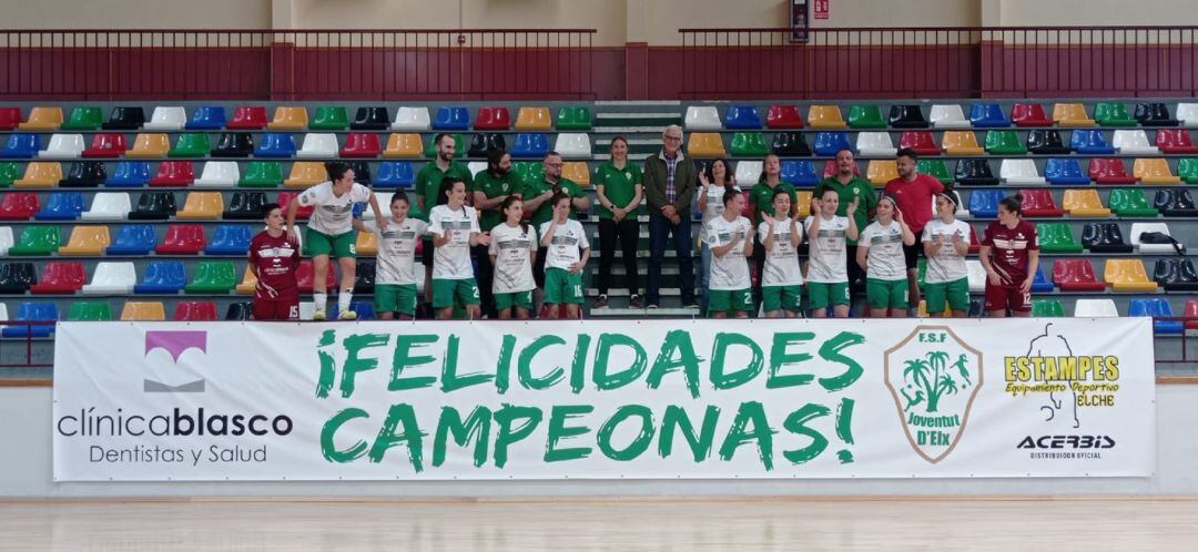 Las ilicitanas ya son campeonas de Liga y ahora van a por el ascenso