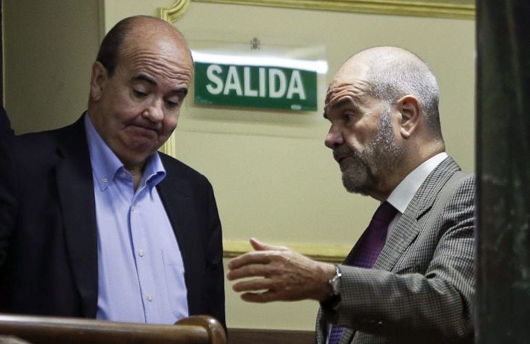 Manuel Chaves y Juan Antonio Griñán, en una fotografía de archivo. 