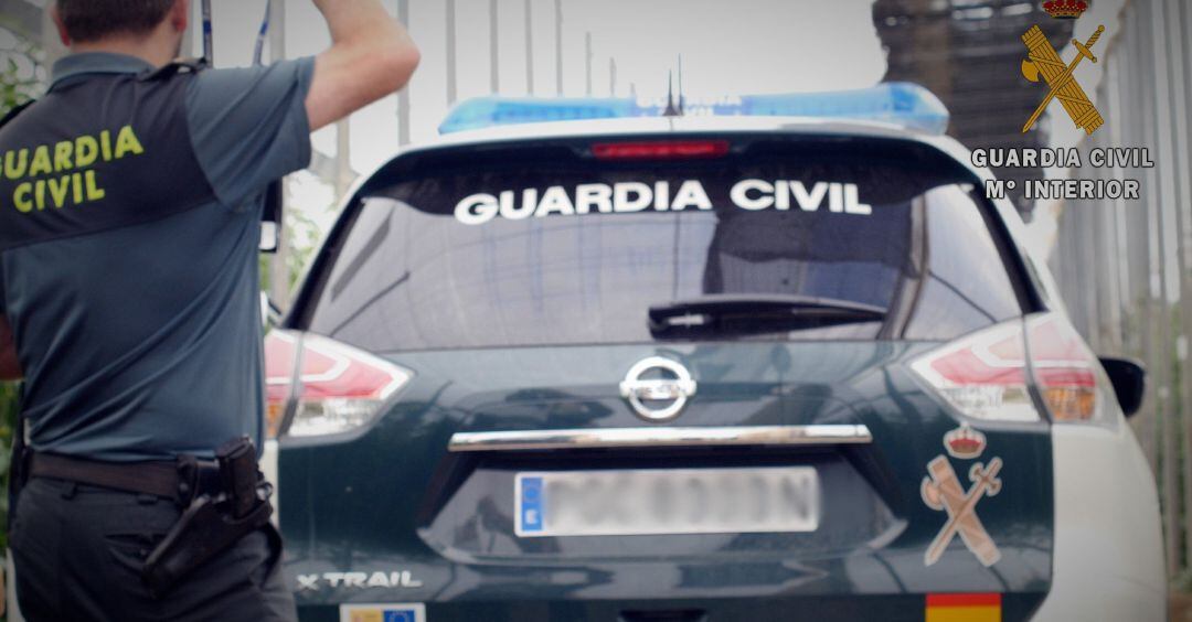 Vehículo de la Guardia Civil