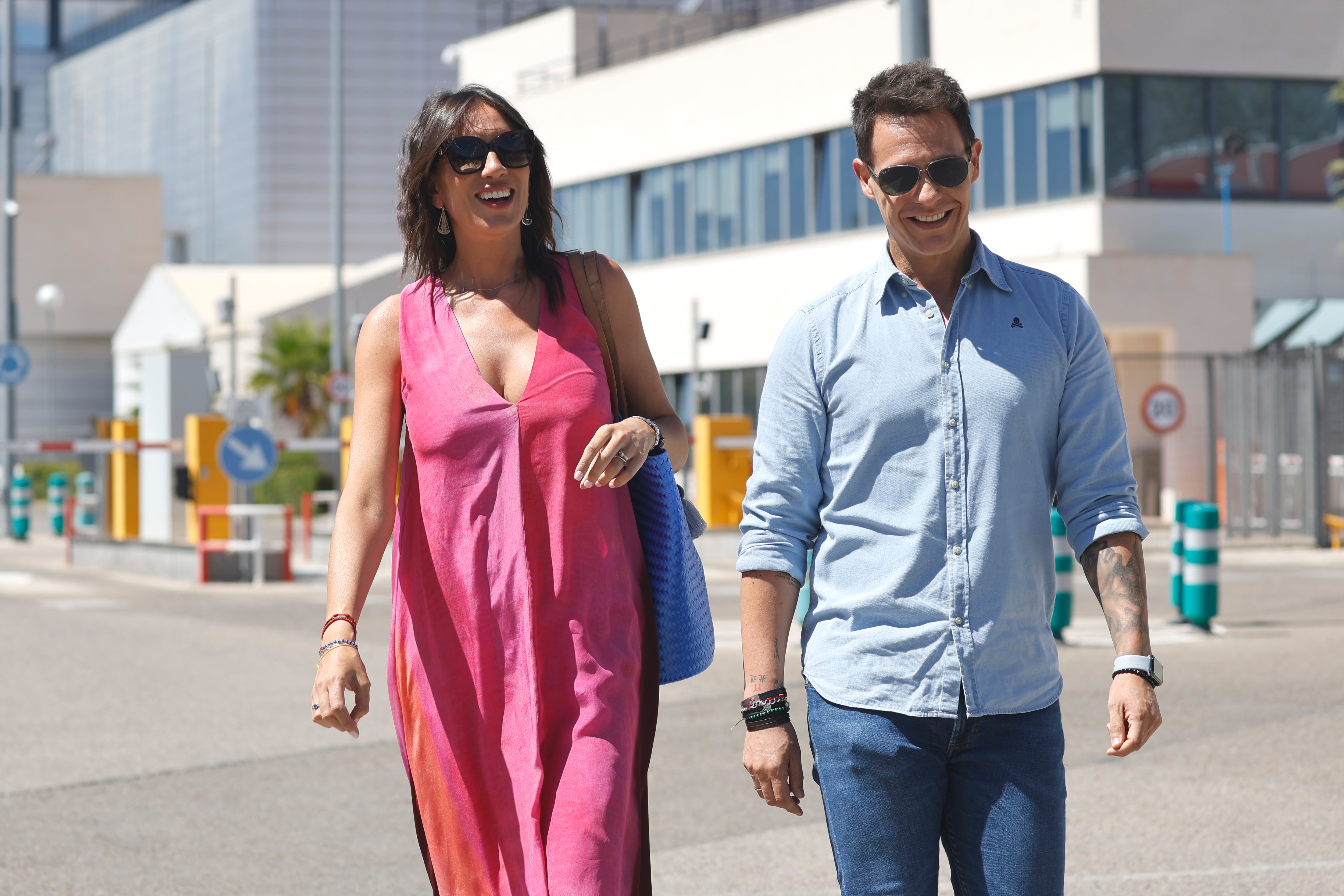 Patricia Pardo y Christian Gálvez dan la bienvenida a su primer hijo . (Photo By Jose Velasco/Europa Press via Getty Images)