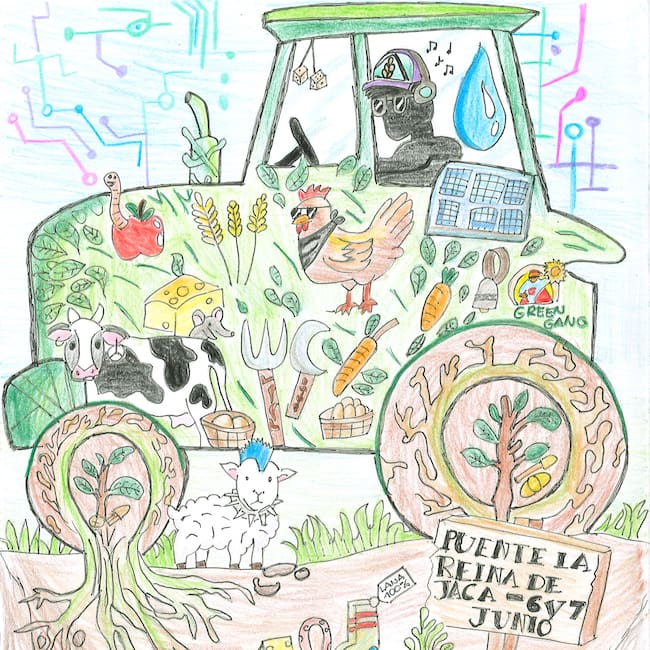 Cartel “Naturaleza 2.0: Cultivando el mañana”, de Jorge Ascaso