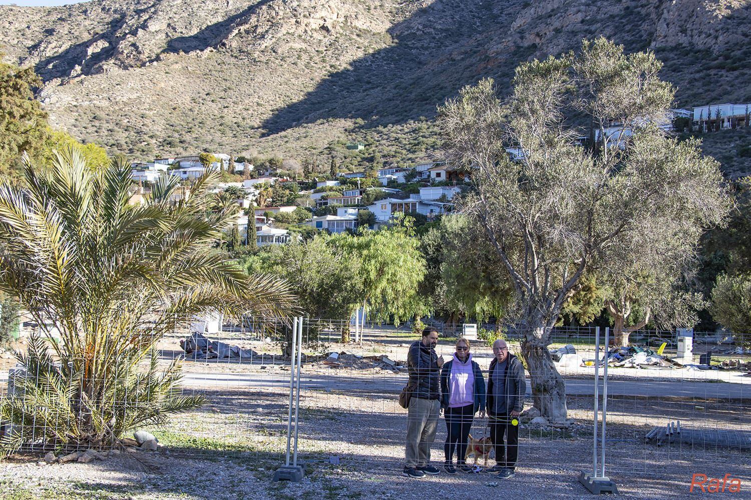 Vecinos afectados de El Portús