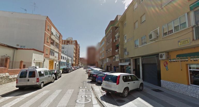 Calle Fuerte, lugar donde se ubica la vivienda en la que se produjeron los hechos