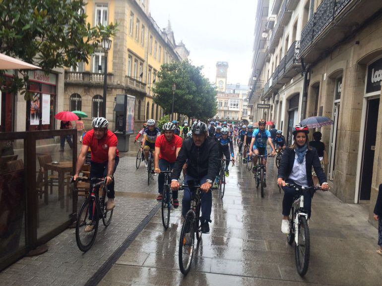 Presentación de Vuelta a España en Lugo