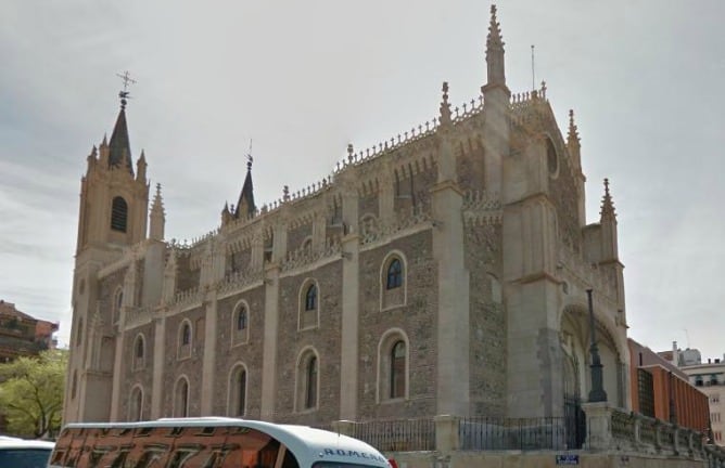 Iglesia de los Jerónimos, en Madrid