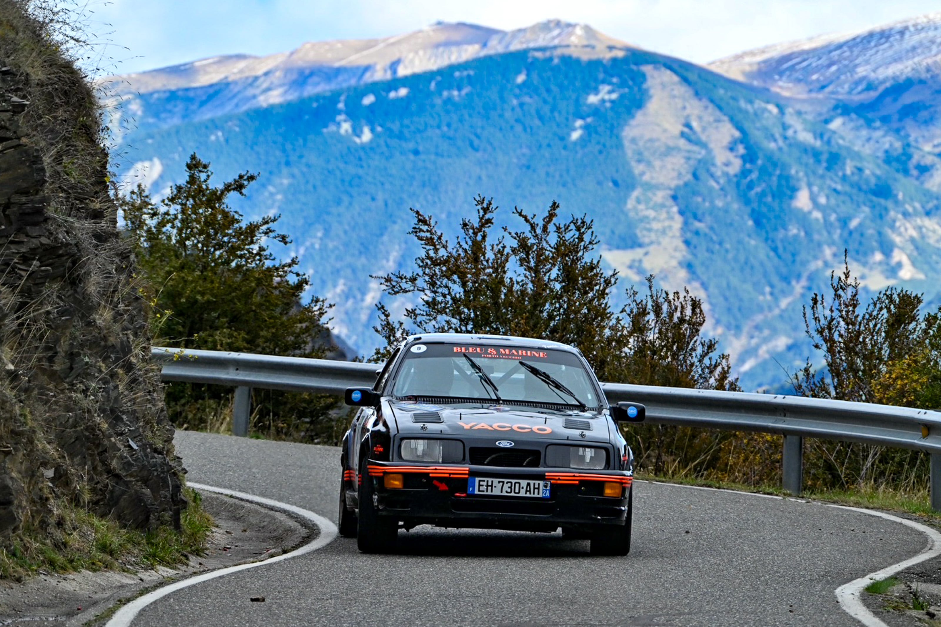 La parella francesa Florent Todeschini – Florian Barral (Ford Sierra RS Cosworth), segona a la prova reina del Ral·li Històric d'Andorra disputat el cap de setmana