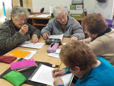 Alumnas del Taller de Memoria de Simat