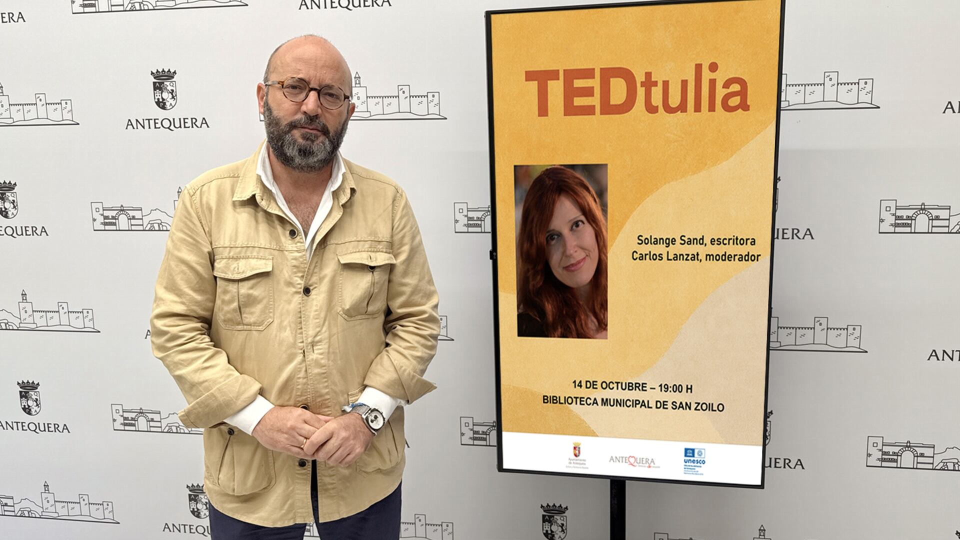 José Medina Galeote, concejal de Cultura en Antequera