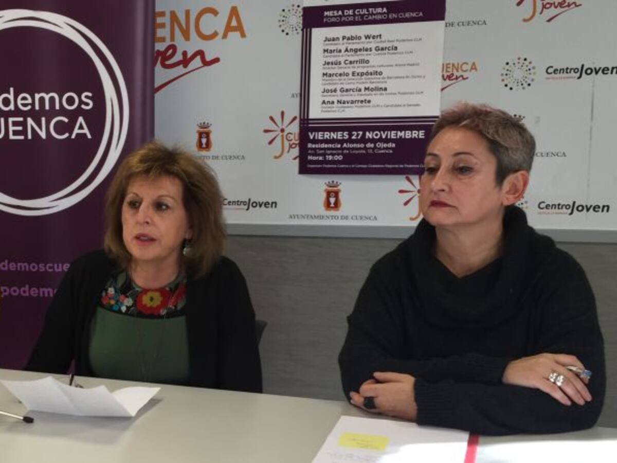María Ángeles García, única candidata a la secretaría general de Podemos Cuenca