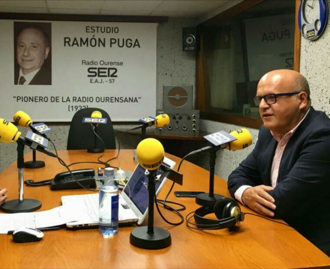 José Manuel Baltar en nuestros estudios