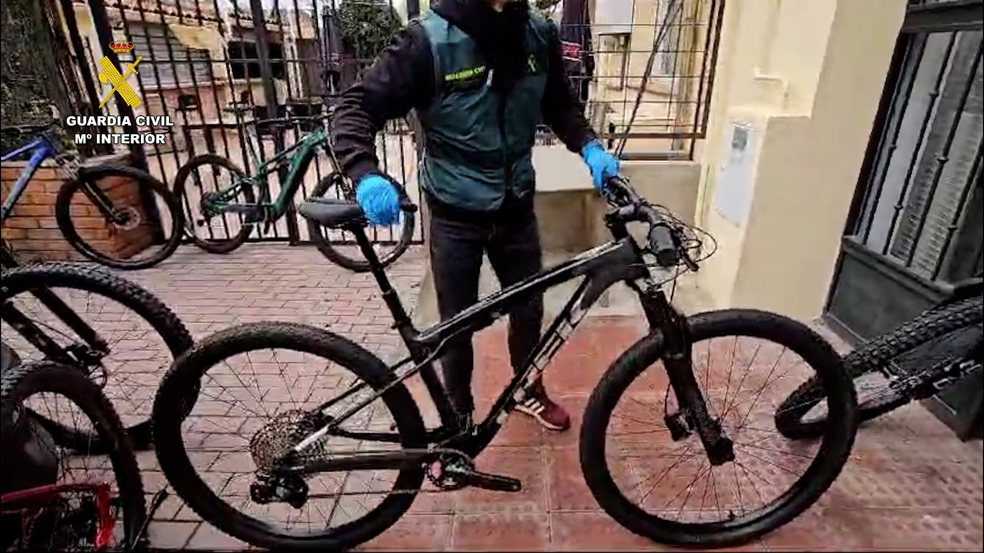 Una de las bicicletas Trek recuperadas