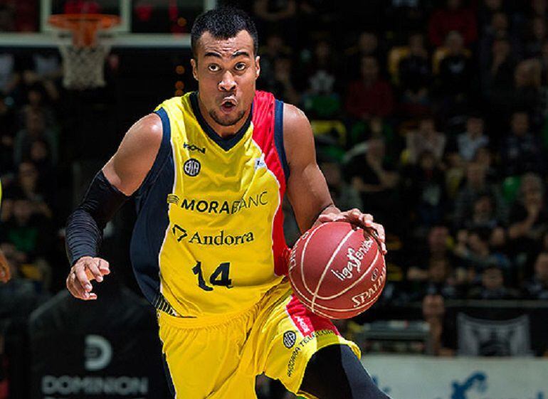 Holt en un partido de la pasada temporada con el Morabanc Andorra