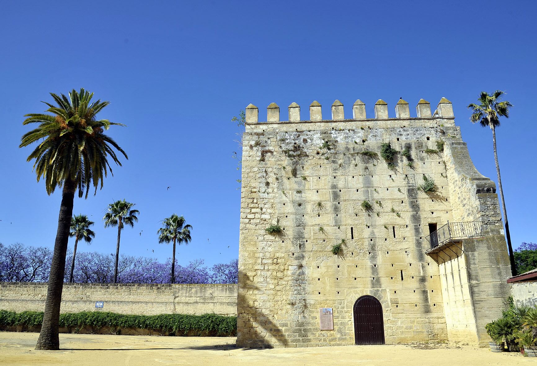 Torre de Ponce de León en el Alcázar de Jerez