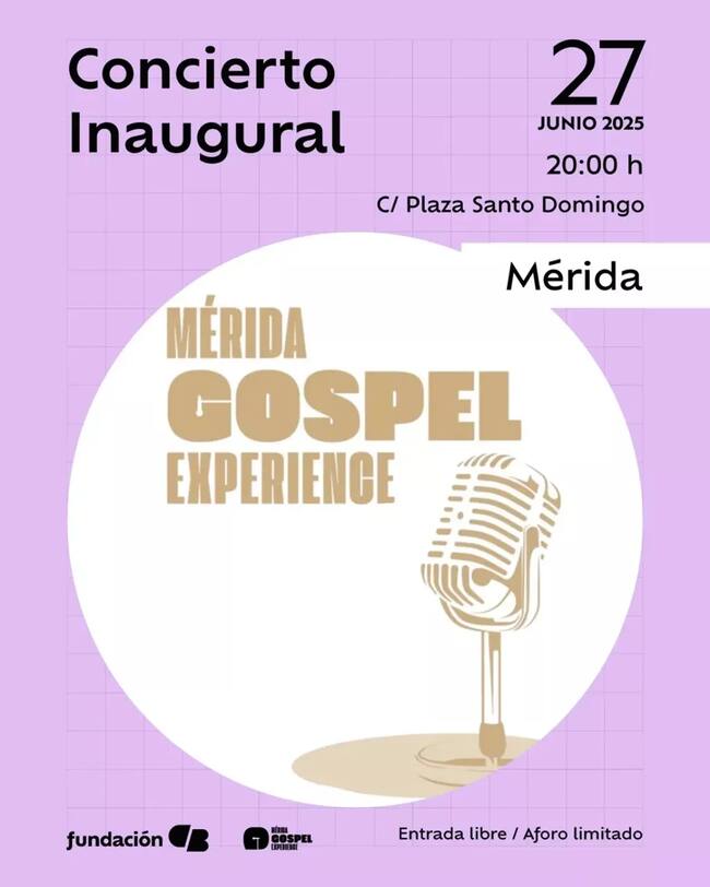 Concierto Mérida Góspel Experience