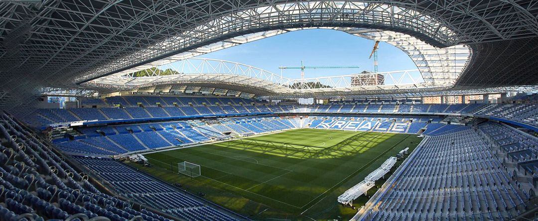 Las gradas de Anoeta volverán a tener público en el amistoso del sábado contra el Alavés