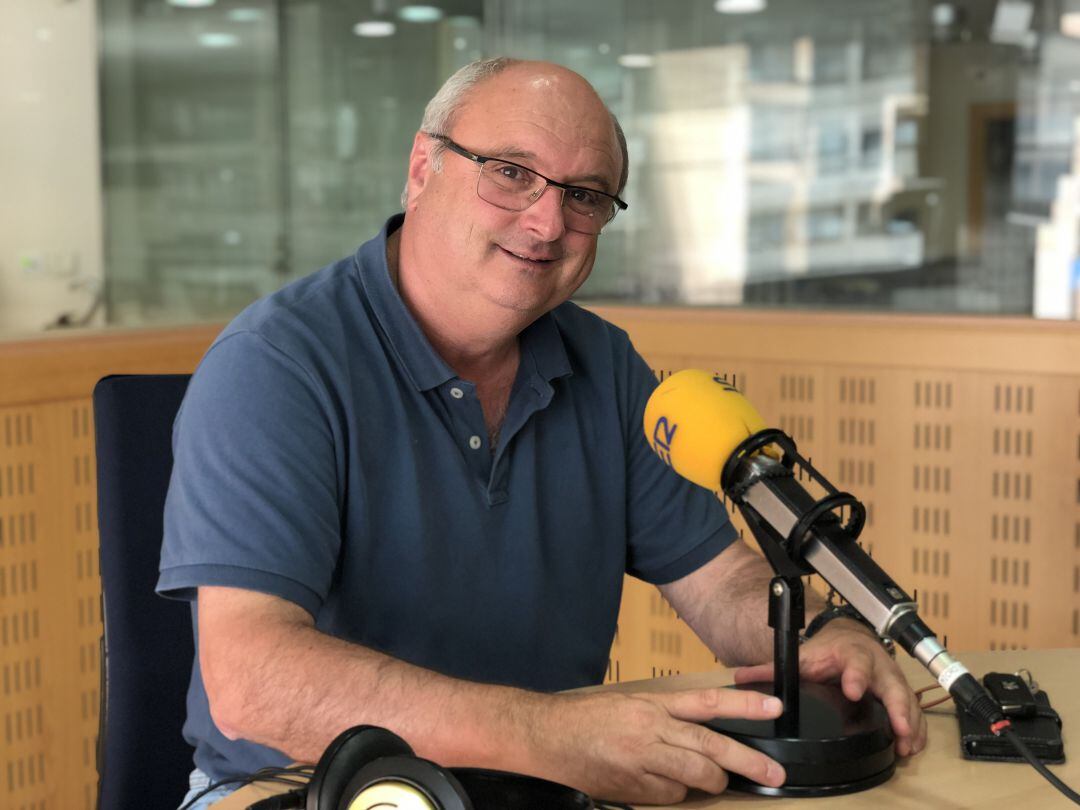 L&#039;alcalde de Torroella de Montgrí, Jordi Colomí, als estudis de la SER