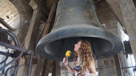 Cristina López Huerta, de SER Toledo, ha realizado el recorrido radiofónico por la Catedral de Toledo