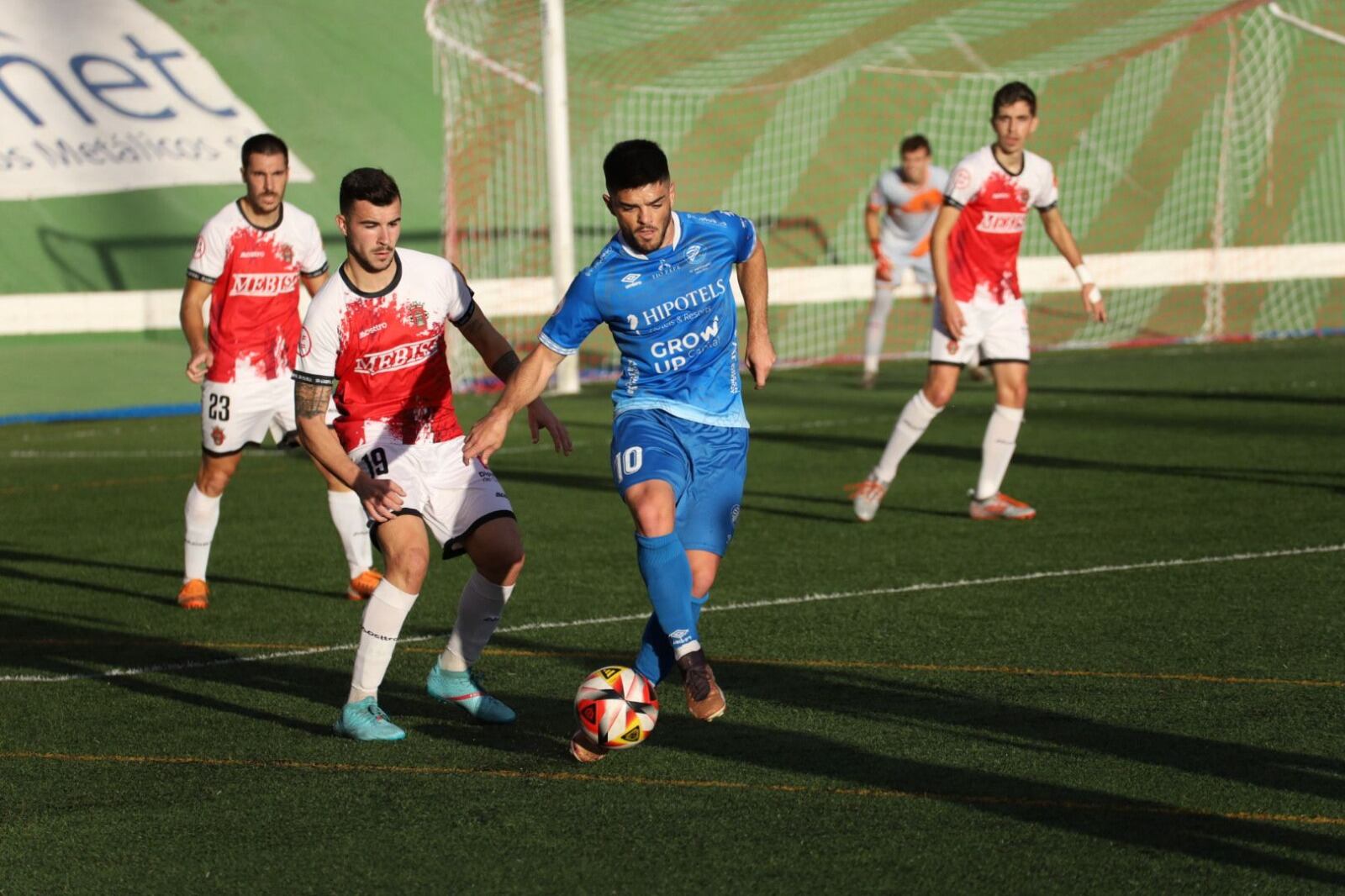 Imagen del partido del Xerez DFC en Espiel