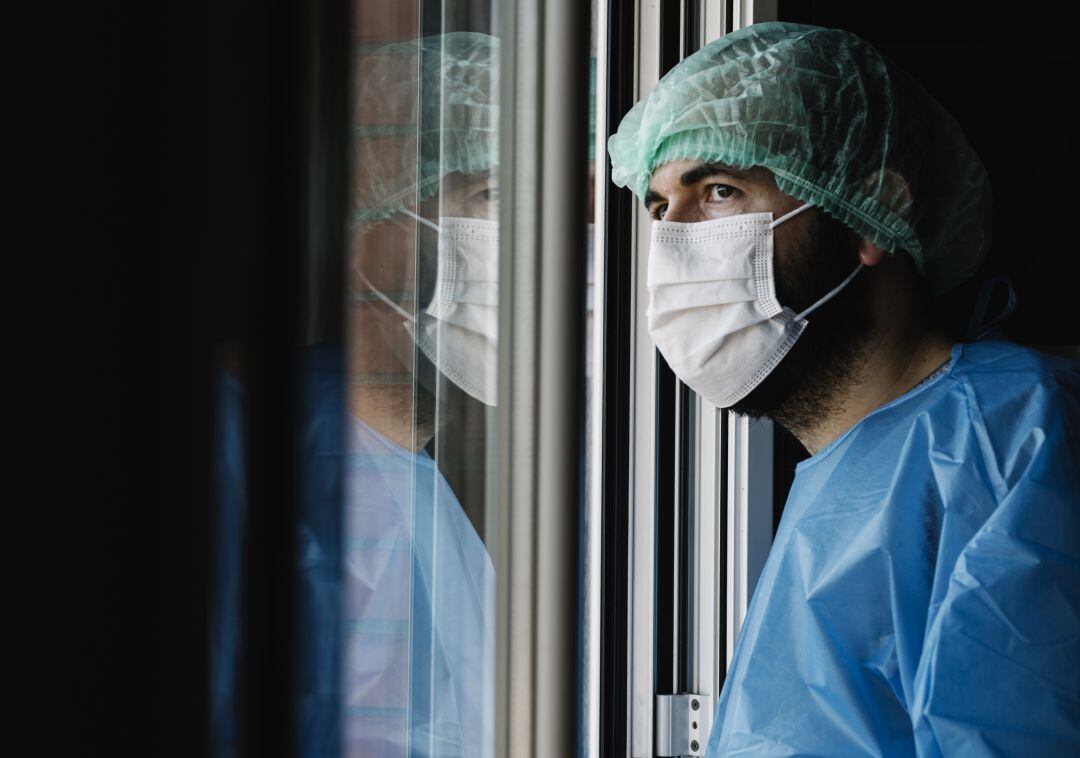 Sanitario en un hospital