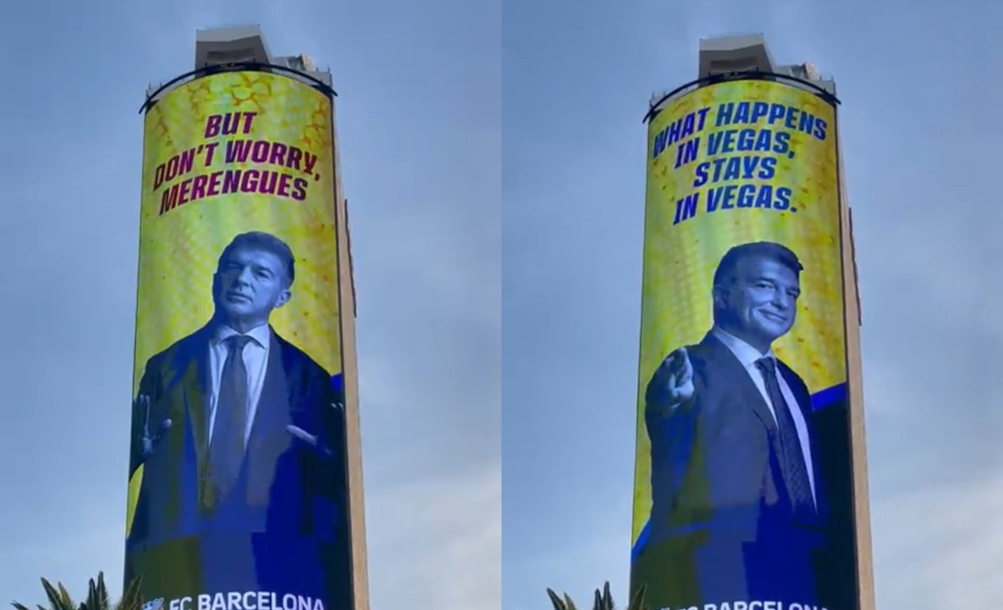 El mensaje de Laporta al Madrid en Las Vegas