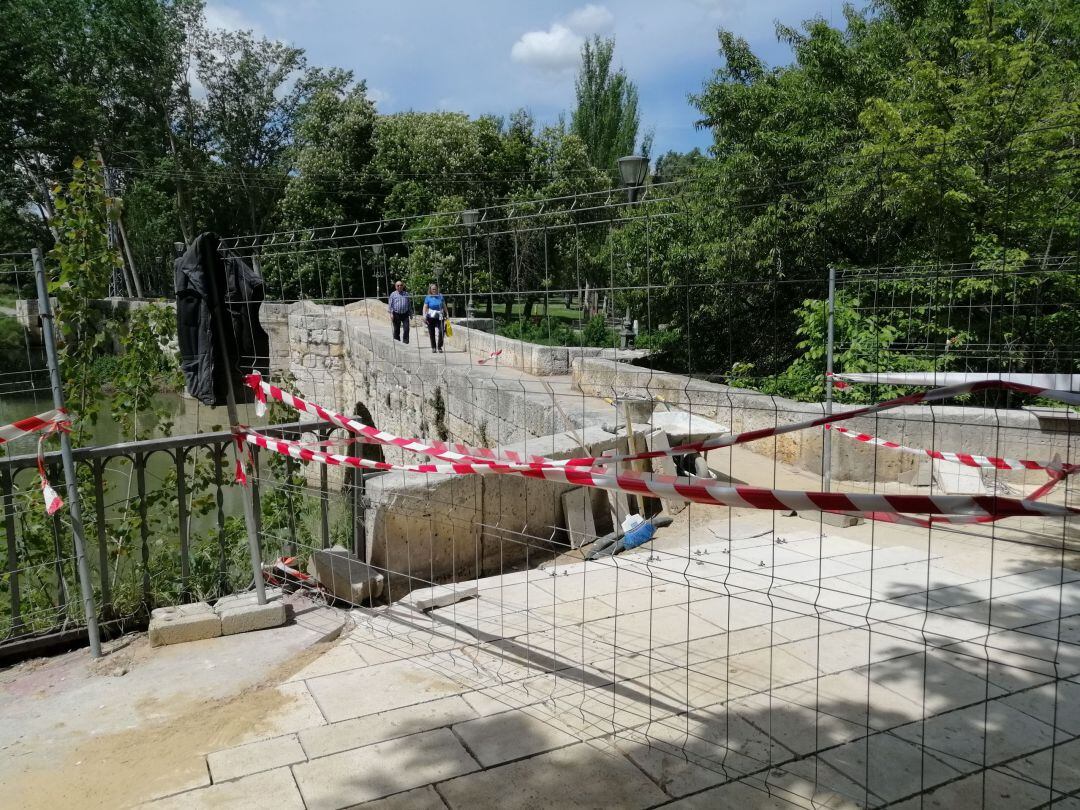 Obras en Puentecillas (Palencia)