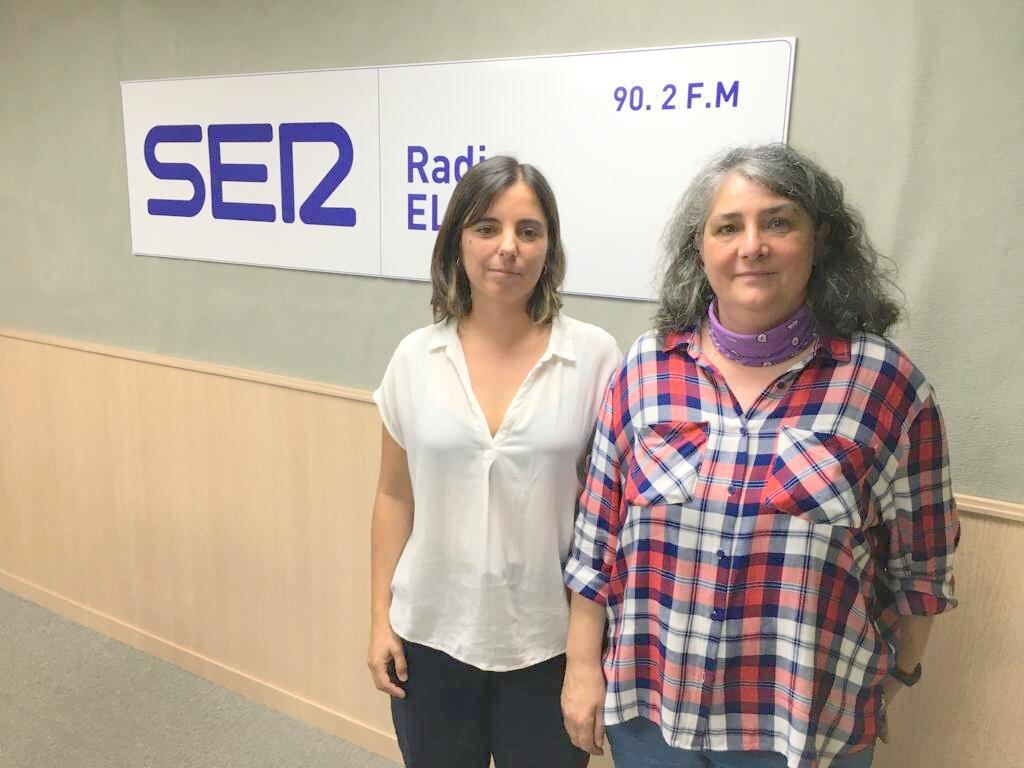 Neus Pineda y Teresa Gómez