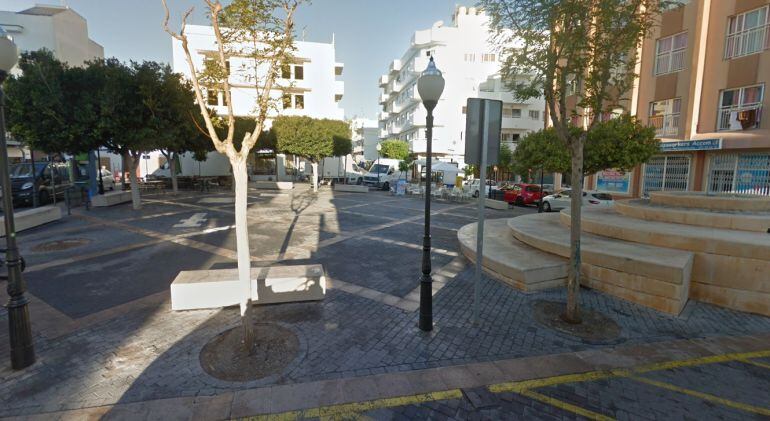 Plaza donde se han producido la pelea