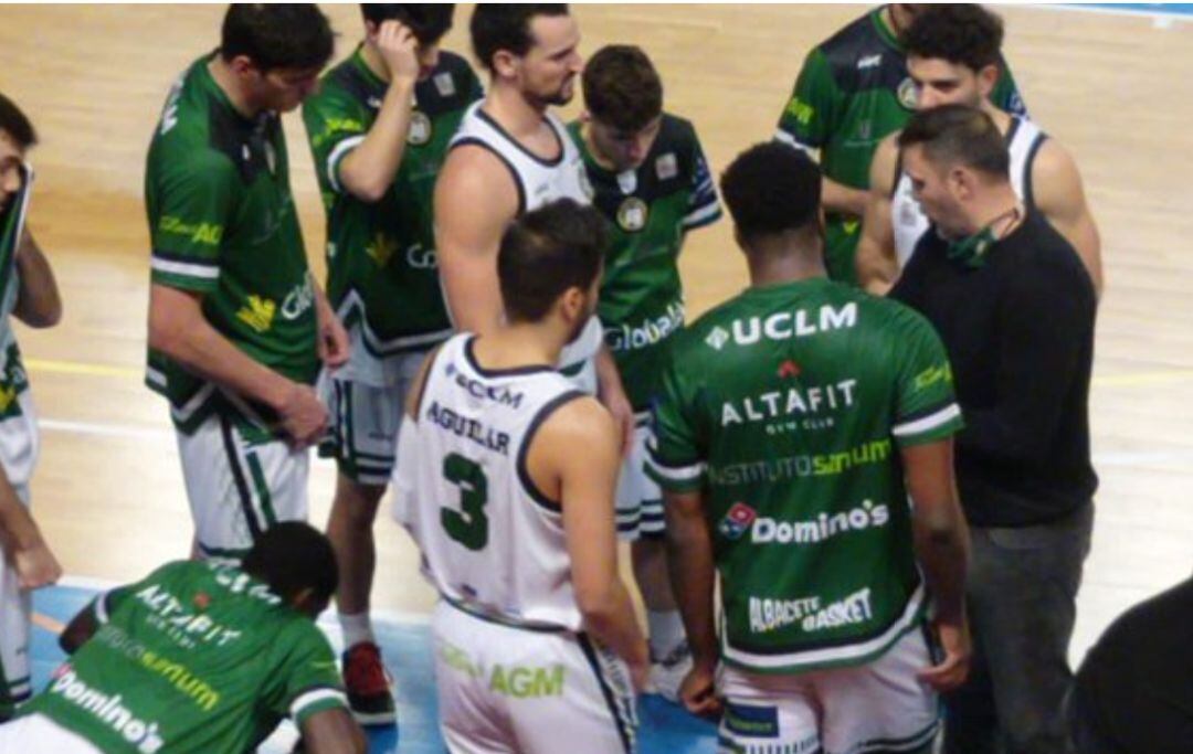 Imagen de archivo de un partido del Albacete Basket