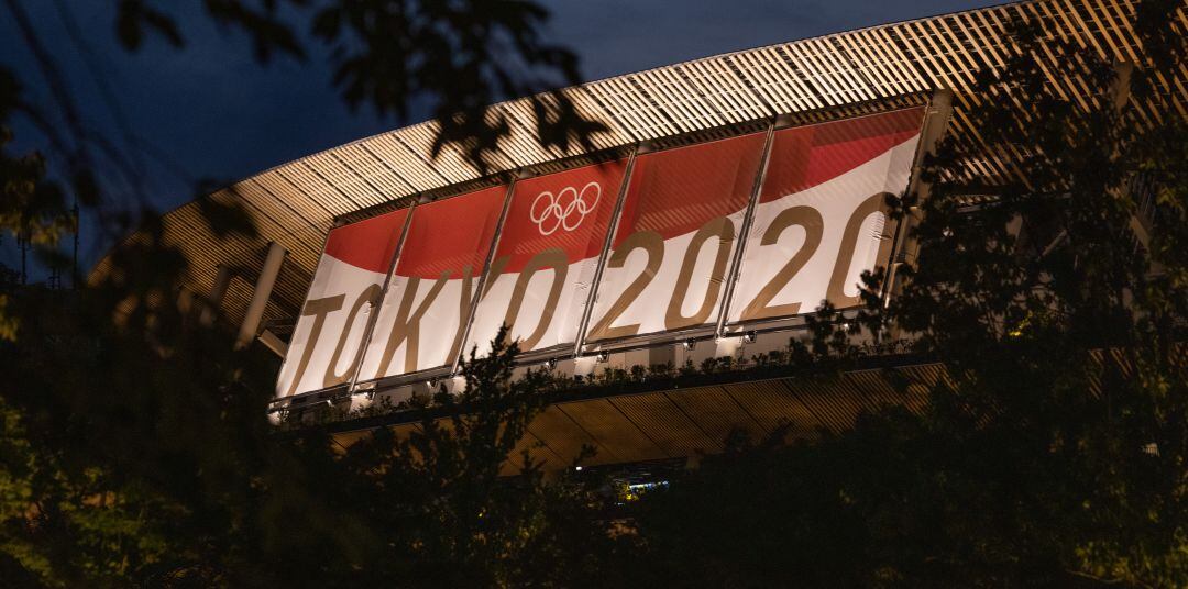 La imagen del estadio olímpico, desde fuera