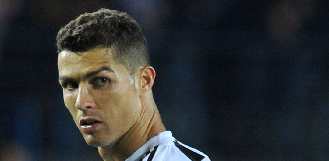 Cristiano Ronaldo, durante un partido con la Juventus